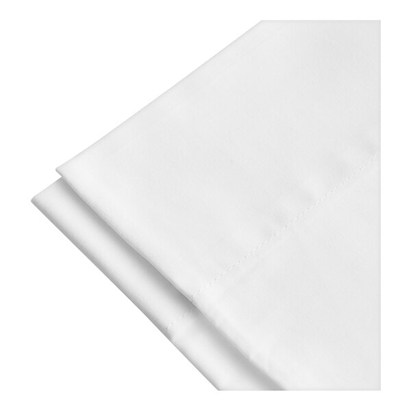 Funda de Almohada 200 Hilos 22"x35" 60/40 Blanca sin Rayas